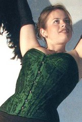 Corset with cups